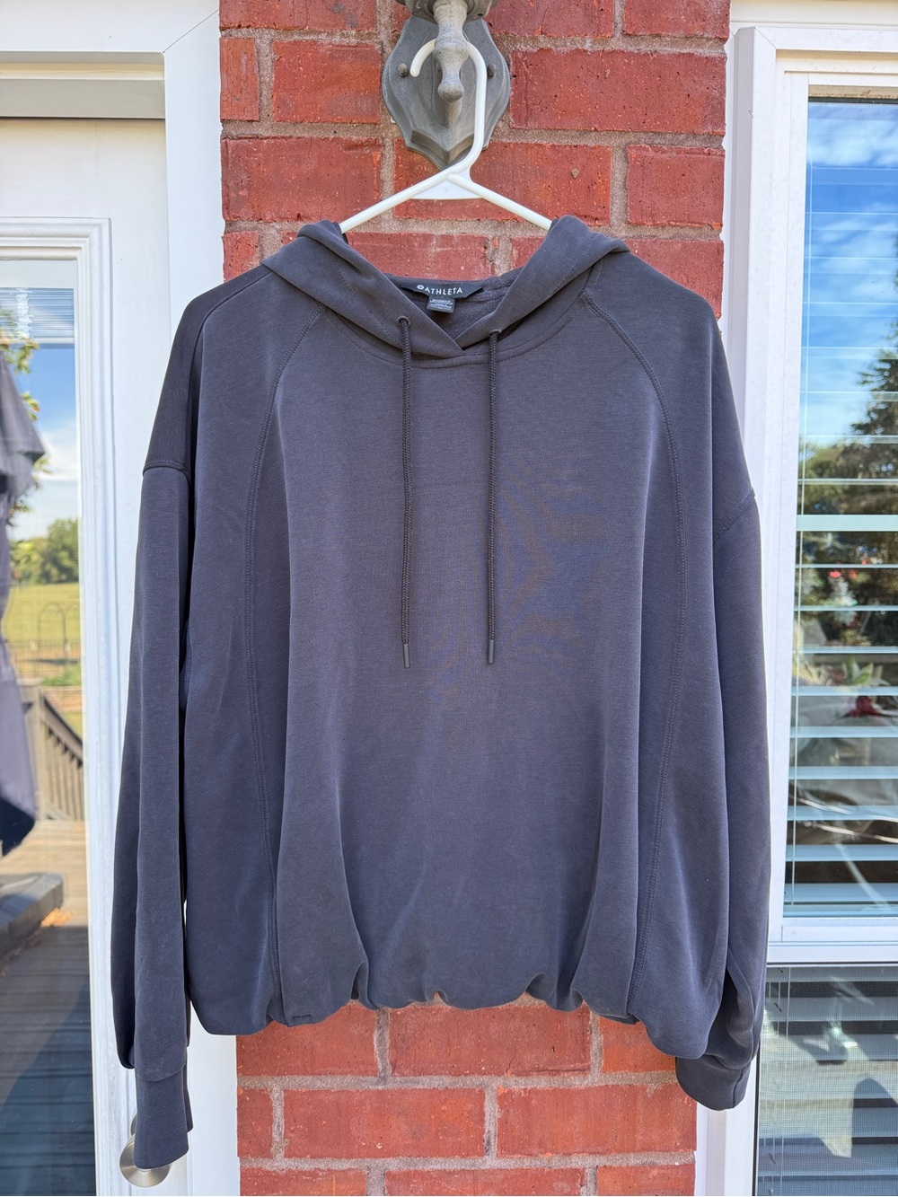 Athleta Seasoft Bubble Hoodie women’s L